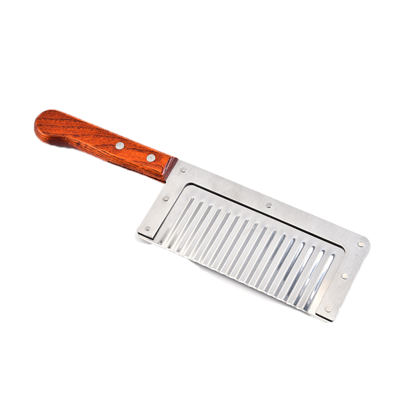 疆不凡不锈钢波浪刀 7.5×30cm/个高清大图