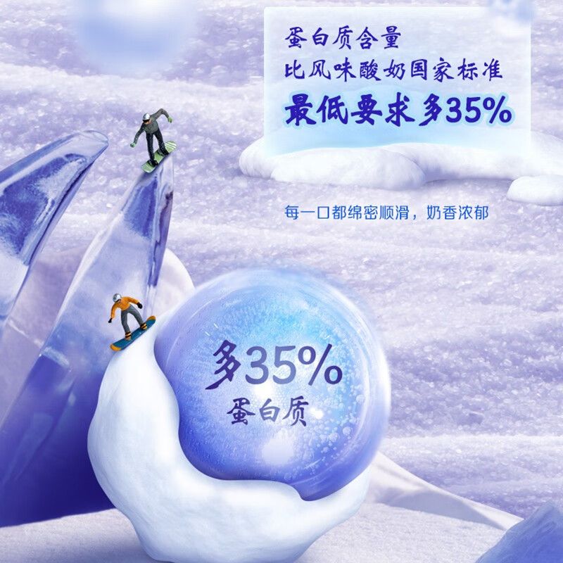 伊利安慕希 AMX蓝莓奶昔风味酸奶230g*10瓶一箱 蓝莓奶昔风味酸奶高清大图