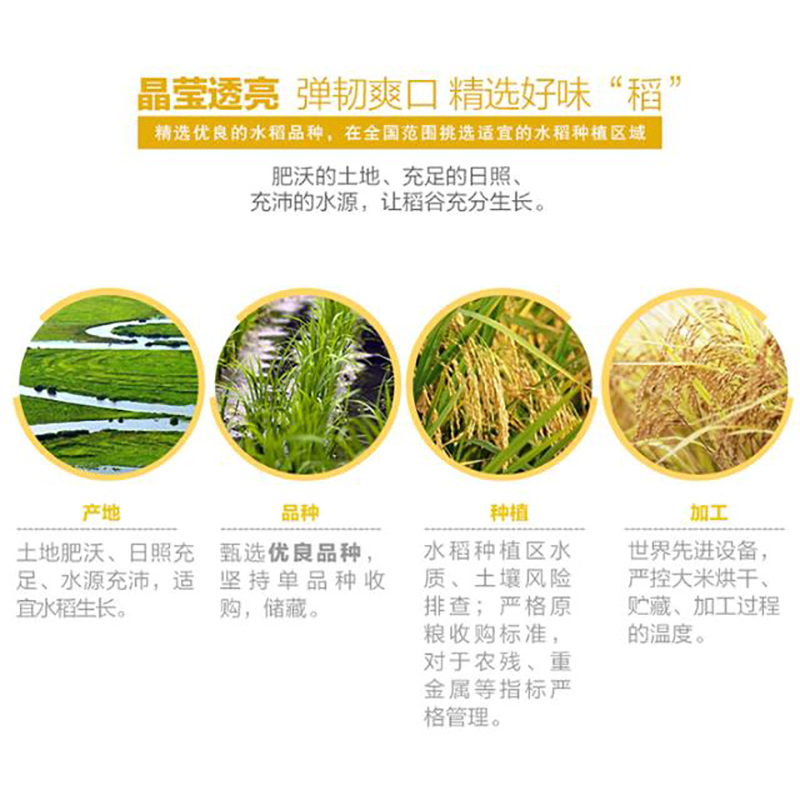 金龙鱼御品珍珠米2.5kg高清大图