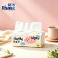 舒洁抽纸 面巾纸 卡通棉花糖款 2层 200抽/包×1包 大尺寸 亲肤柔软原生木浆