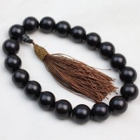 厂家直销正宗黑檀木15-25mm手持佛珠提珠汽车档位后视镜挂件特价