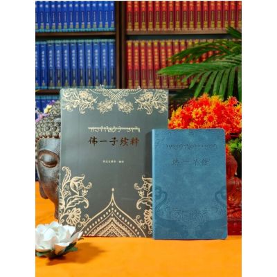 【学院热门正版】《佛一子续》(皮面)+《佛一子续释》(硬壳线装)索师 新书