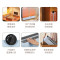 美的(Midea)“1.27米可折叠”取暖器/电暖器/电暖气家用/移动地暖节能轻音/双擎速热踢脚线取暖器HDW22MVS
