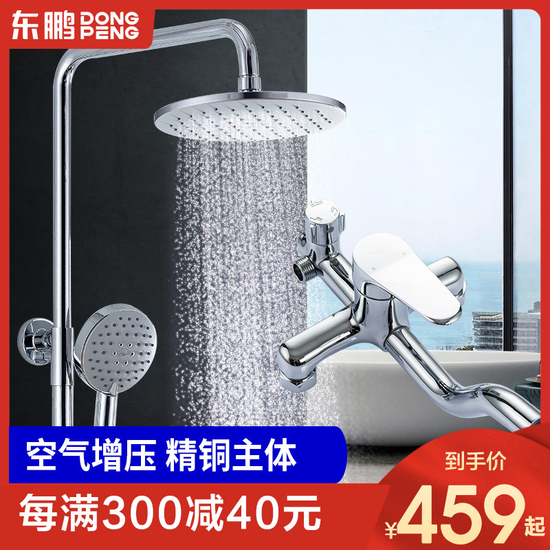 东鹏(DONG PENG)洁具花洒套装淋浴沐浴套装挂墙式卫生间家用沐浴器