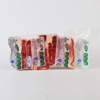 科尔沁 速冻牛肉 带盖肋排 国产内蒙古牛肉 生态饲养 袋装500g