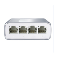 TP-LINK TL-SF1005M 5口百兆交换机 4口网络网线分线器 家用宿舍监控分流器