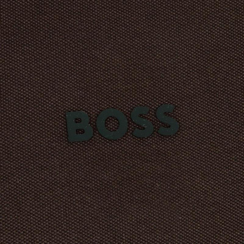 Hugo Boss GFORE男士高尔夫短袖POLO衫精致平针领舒适透气设计高清大图