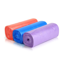 三清 彩色垃圾袋50*60cm 10卷装