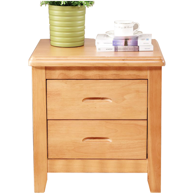 中豫鑫泽 ZYXZ4030707床头柜原木色床边收纳储物柜