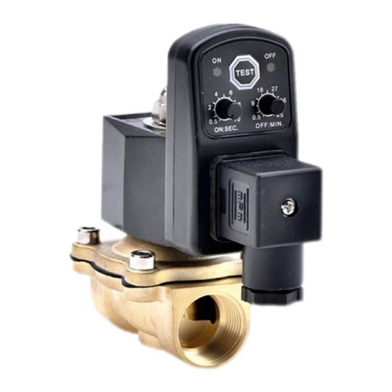 中锦科技 空压机 电子排水器8公斤 4分 DN20 AC220V 10秒定时 个高清大图