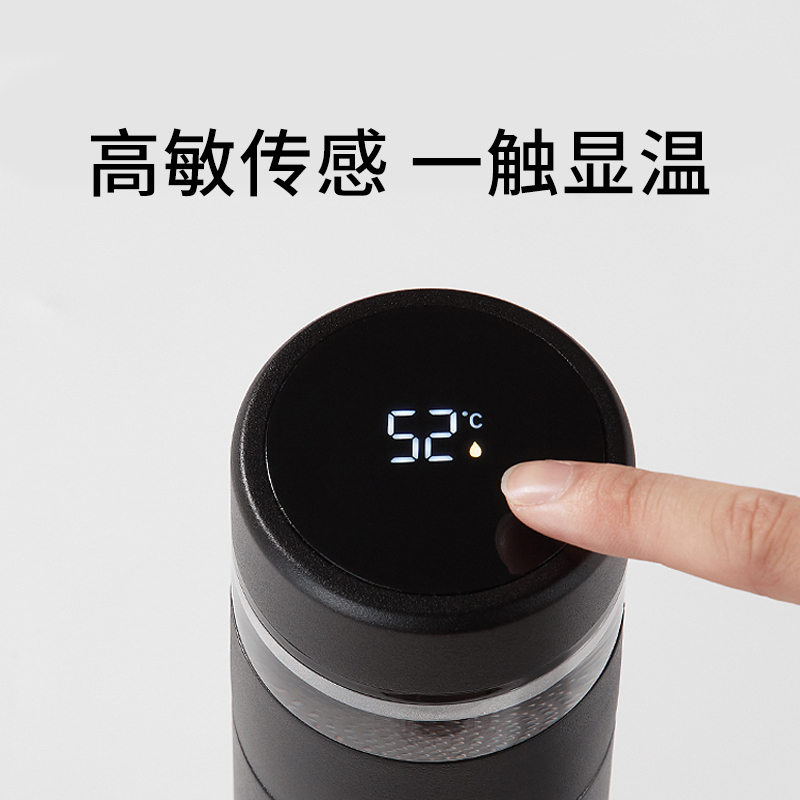 茶水分离杯泡茶杯便携过滤杯子个人专用茶道双层玻璃水杯男361