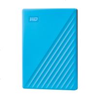 西部数据(WD)5TB USB3.0移动硬盘My Passport随行版 2.5英寸 蓝色(密码保护 自动备份)3年质保