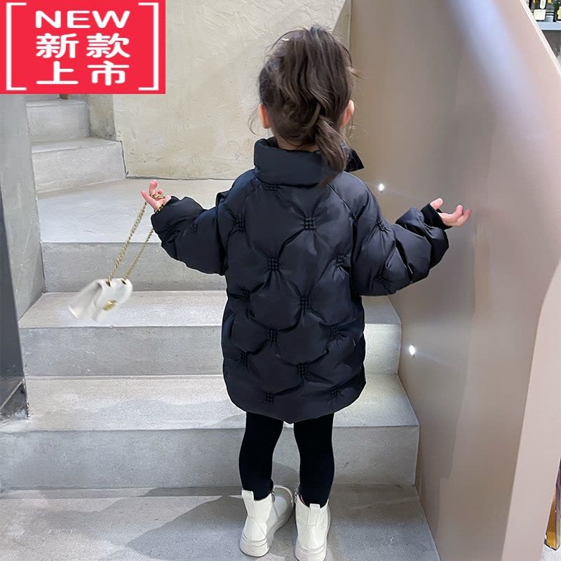 可莉允女童棉服一岁宝宝棉衣冬季加厚2022新款洋气冬款棉袄儿童外套冬装图片