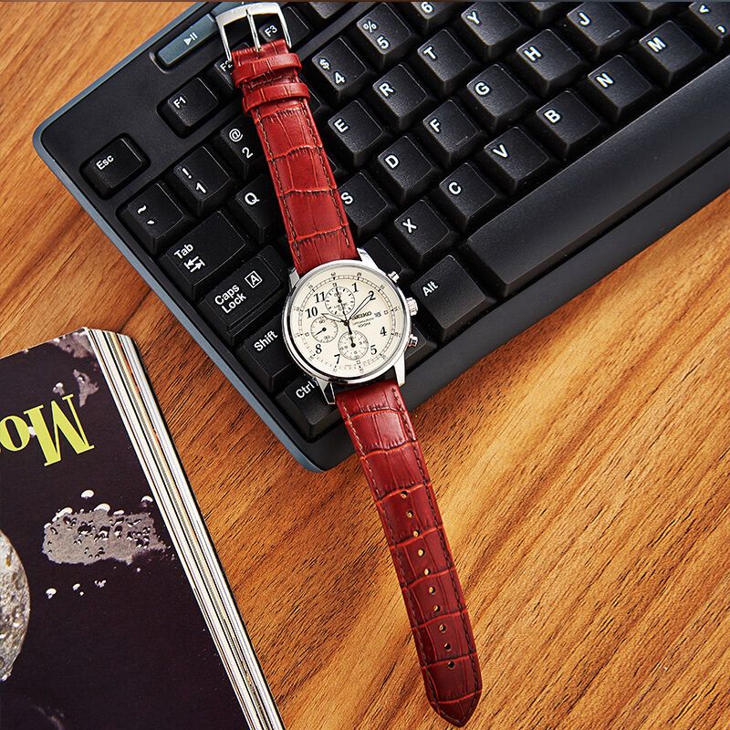 精工(SEIKO)手表 Chronograph功能计时系列智慧夜光商务休闲时尚防水男表 SNDC31J1
