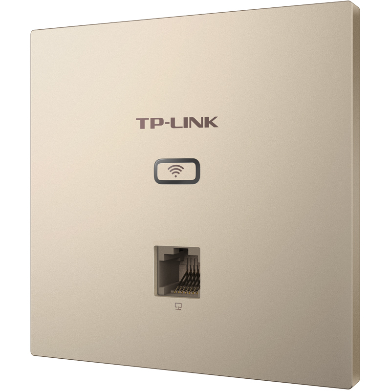 TP-LINK 1200M双频无线AP 86面板式入墙式 企业级酒店别墅全屋wifi无线接入点 AC管理AP1202GI