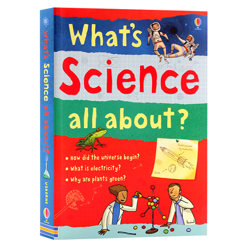 你好科学小世界 宠物 [正版]什么是科学 英文原版 What’s Science All About 包罗万象的科学世界高清大图