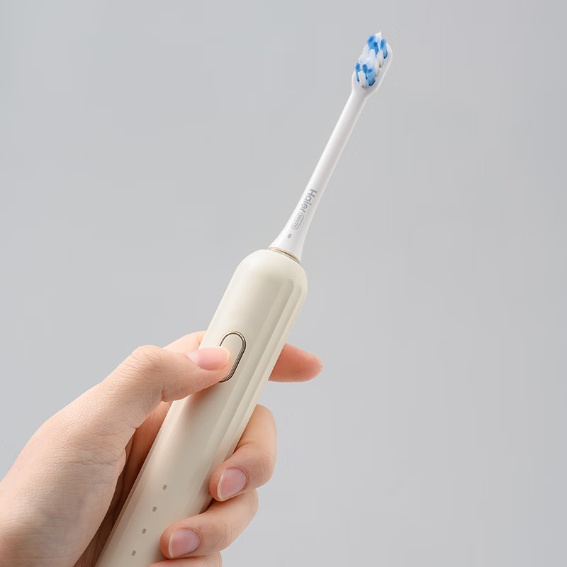 海尔(Haier) 电动牙刷HTV-11咖啡米高清大图