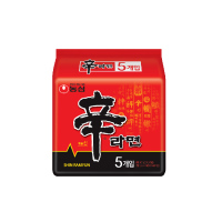 农心 韩国进口 辛拉面 袋面 方便面速食食品 120g*5 五连包