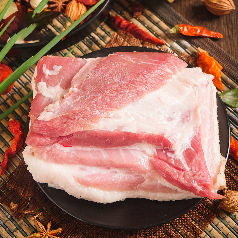 雨润(yurun) 原生态冷冻黑猪肉 588型 安徽(六花黑猪)高清大图