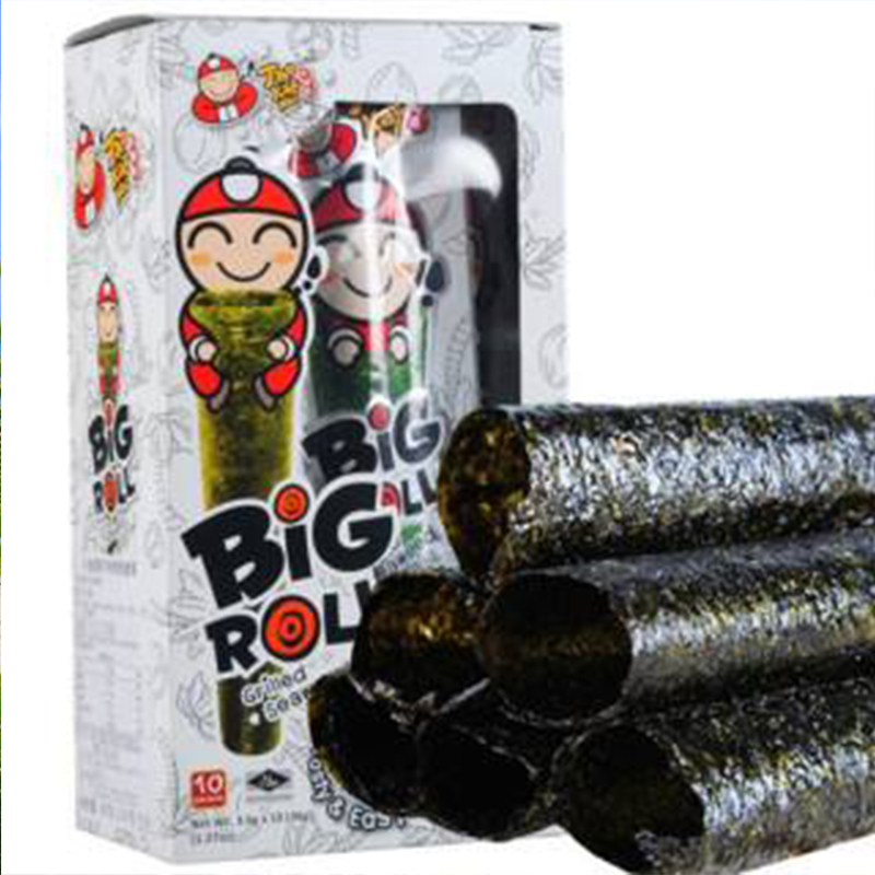 老板仔海苔卷big roll椰子味27g 泰国进口