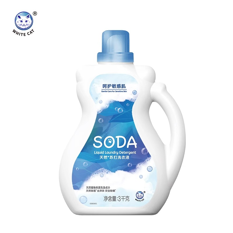 白猫天然苏打洗衣液3kgC23130201