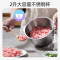 Hyundai绞肉机家用电动小型不锈钢多功能绞碎肉馅机全自动料理机[标准款玻璃碗单刀]