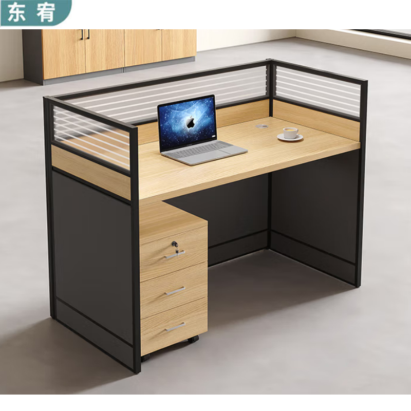 东宥 屏风工位办公桌 L1400张高清大图