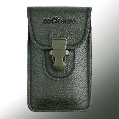 新款5.5寸手机包男防泼水竖款战术腰包穿皮带挂包实用耐磨零钱包 军绿色+挂扣