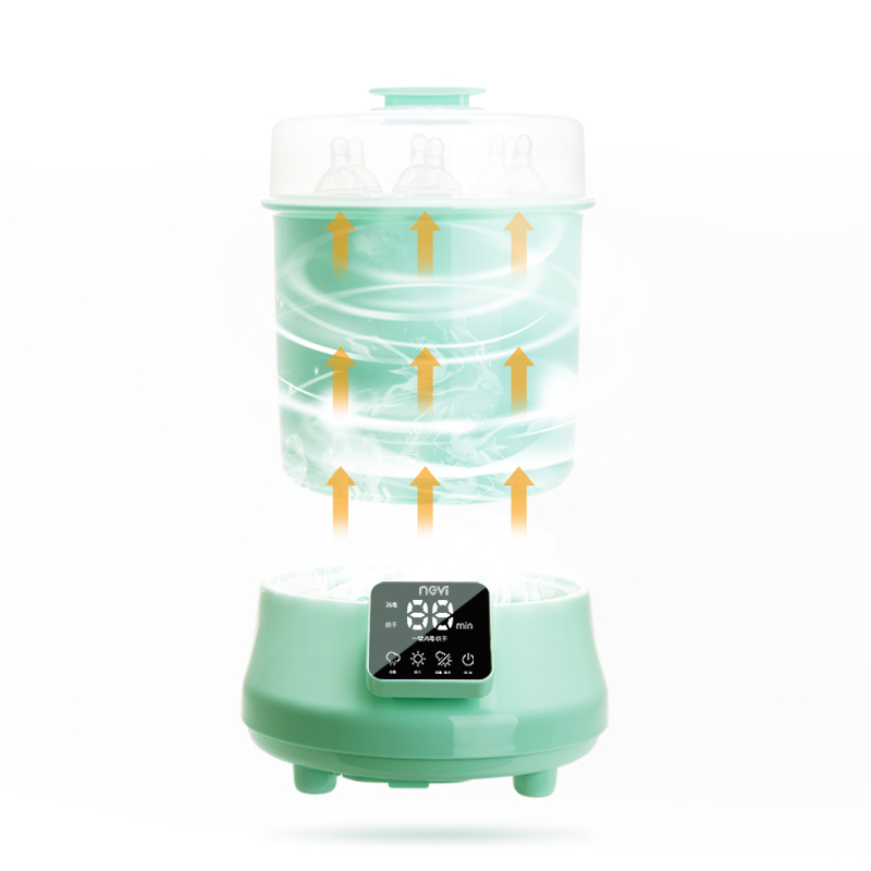 新贝ncvi 婴儿奶瓶消毒器烘干器 多功能带烘干消毒器双重过滤 8005高清大图