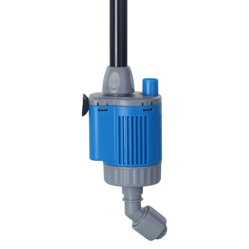 鱼缸换水器电动抽水吸便器换水泵清洁工具吸粪器自动底部吸尘高清大图