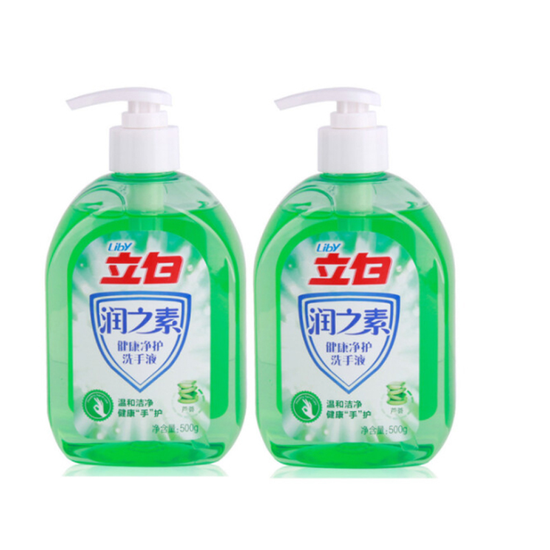 立白 润之素 健康 净护洗手液 (芦荟 / 海盐 500g*24瓶 HB