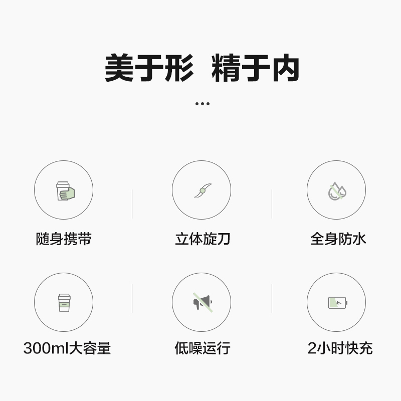 格力(GREE)榨汁机 BP-3002Zc 家用 迷你便携充电原汁机多功能料理机搅拌机果汁杯 海棠粉高清大图