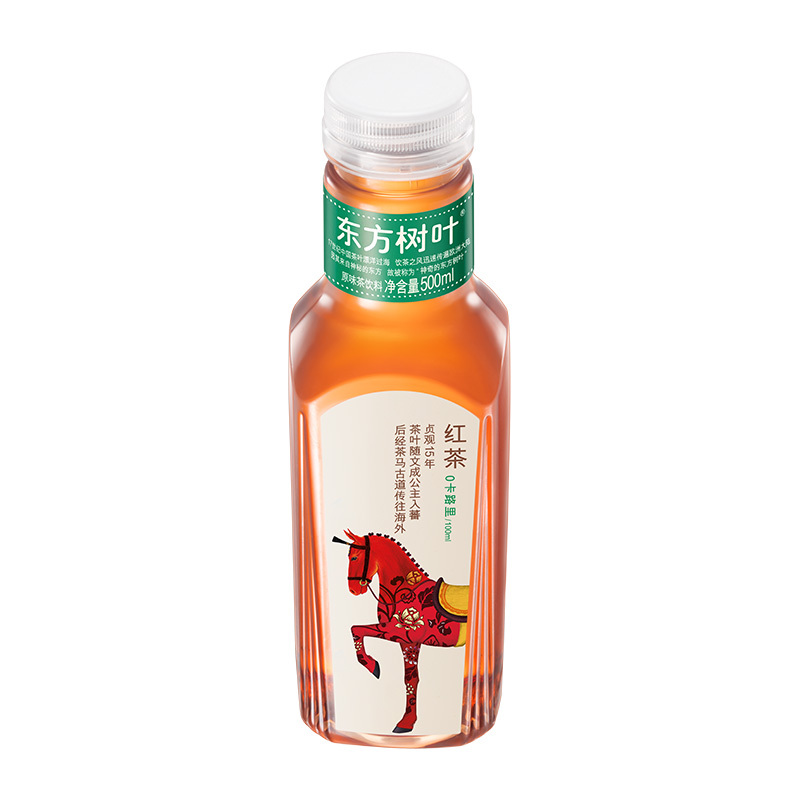 农夫山泉 东方树叶红茶500ml*15瓶 整箱无糖饮料