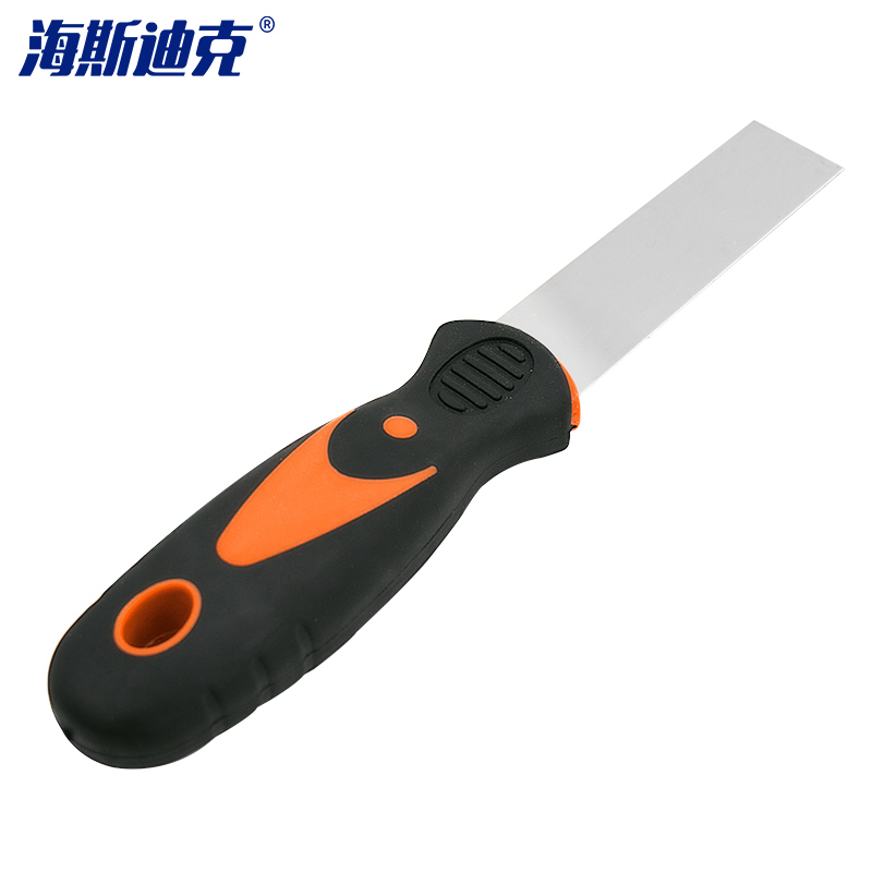 海斯迪克 gnjz-69 碳钢加厚油灰刀 刮墙清洁铲刀填缝腻子刀清洁铲刀1寸/4把