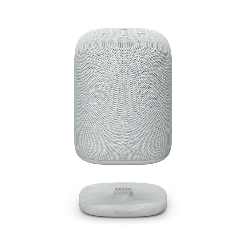 索尼(SONY) LinkBuds 音乐盒 质感人声蓝牙音箱SRS-LS1 淡灰高清大图