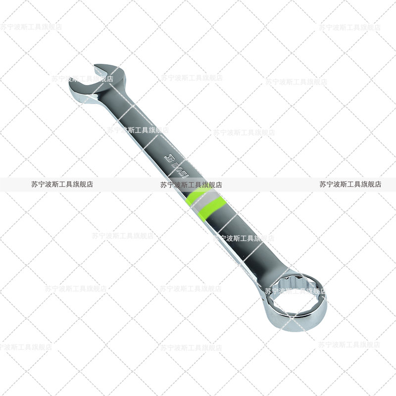 波斯(BOSI) 荧光系列精品两用扳手 70mm 把高清大图