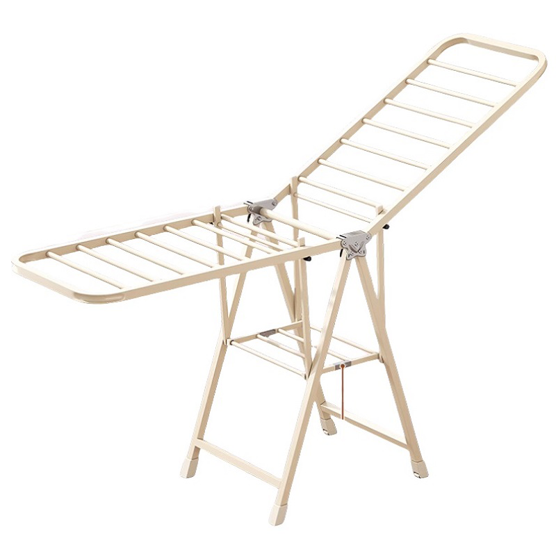 LONMATE 落地式可折叠晾衣架1.5m双层 一个高清大图