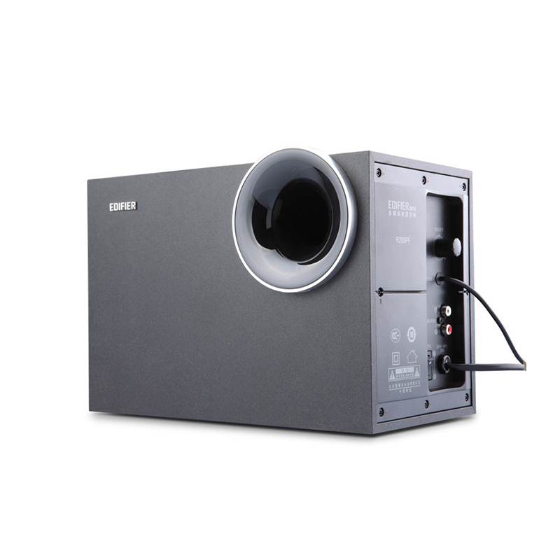漫步者Edifier R208PF 电脑音箱USB/SD/F收音机