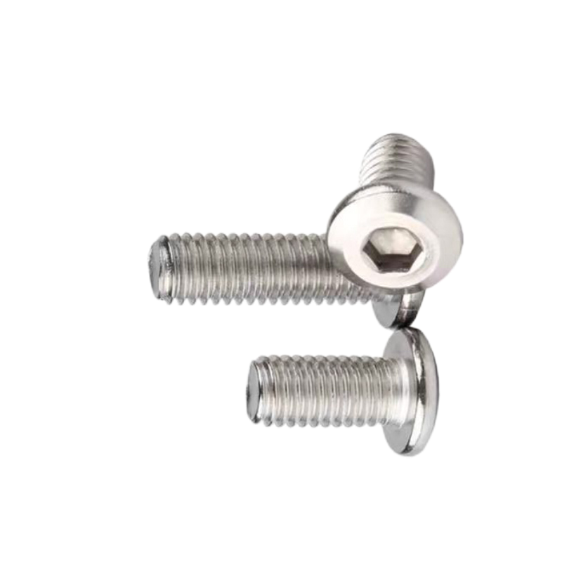 滇固 304不锈钢平头内六角螺栓 M8×16mm 百个高清大图
