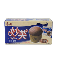 康师傅 糕点 妙芙欧式蛋糕二枚入巧克力味96g*4盒（办公室休闲食品早餐）