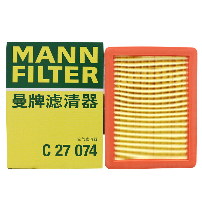曼牌(MANN)空气滤C27074适配17-20款荣威RX5/eRX5/RX5 MAX/17-19款锐腾GS
