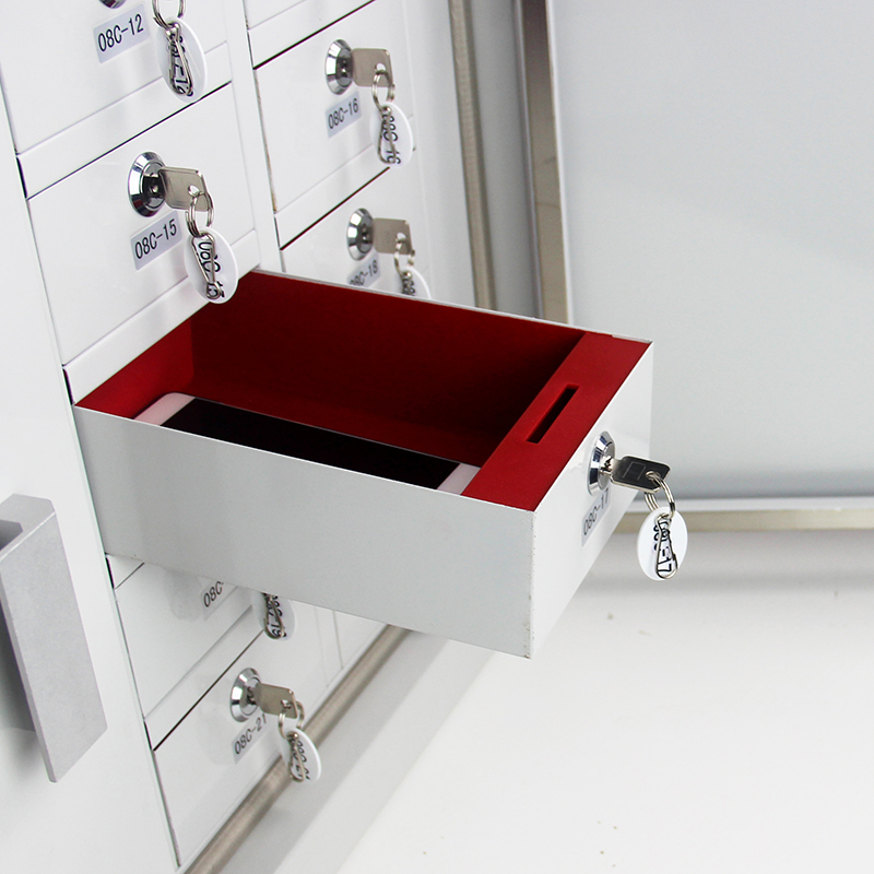 豫亿腾 组合式手机信号屏蔽柜信号屏蔽柜存放柜保密单位手机柜会议室