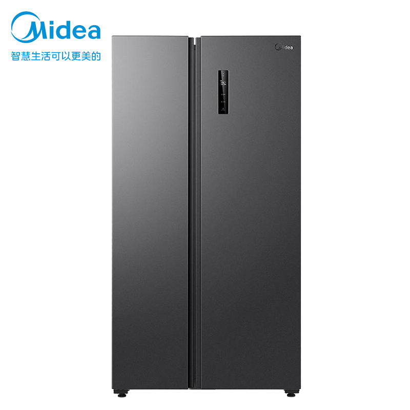美的(Midea)607升对开门冰箱双变频一级能效家用超薄电冰箱智能净味无霜BCD-607WKPZM(E)大容量高清大图
