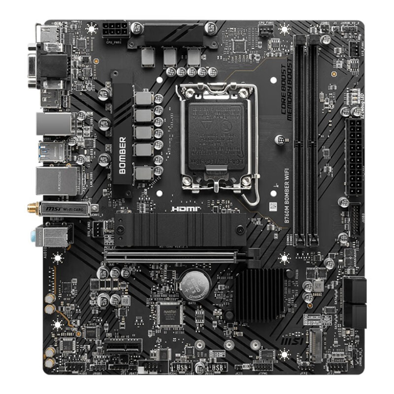 微星msib760mbonberwifiddr5i714700kf盒装cpu主板套装