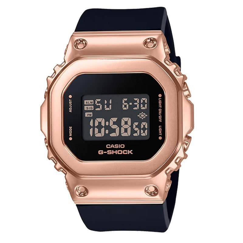 全国联保卡西欧casiogshockgirls时尚运动防水石英表女款gms5600pg1pr