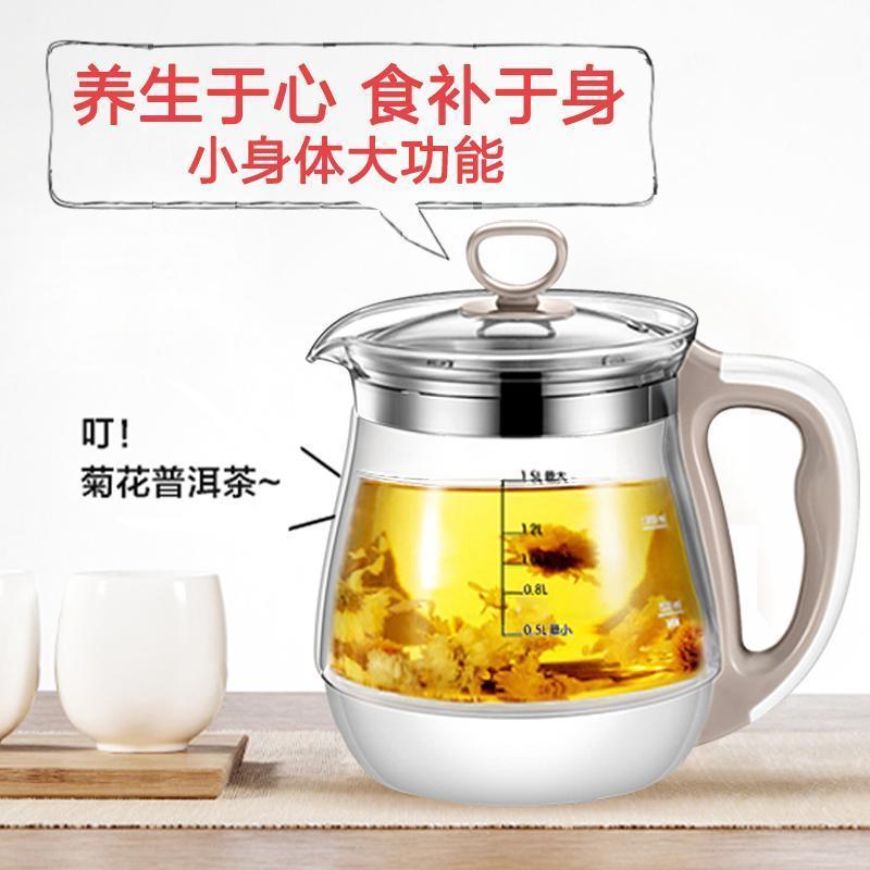 九阳（Joyoung）养生壶D65 提壶记忆 智能预约 触控面板 高硼硅玻璃 1.5L煎药壶花茶器煲茶壶电水壶高清大图
