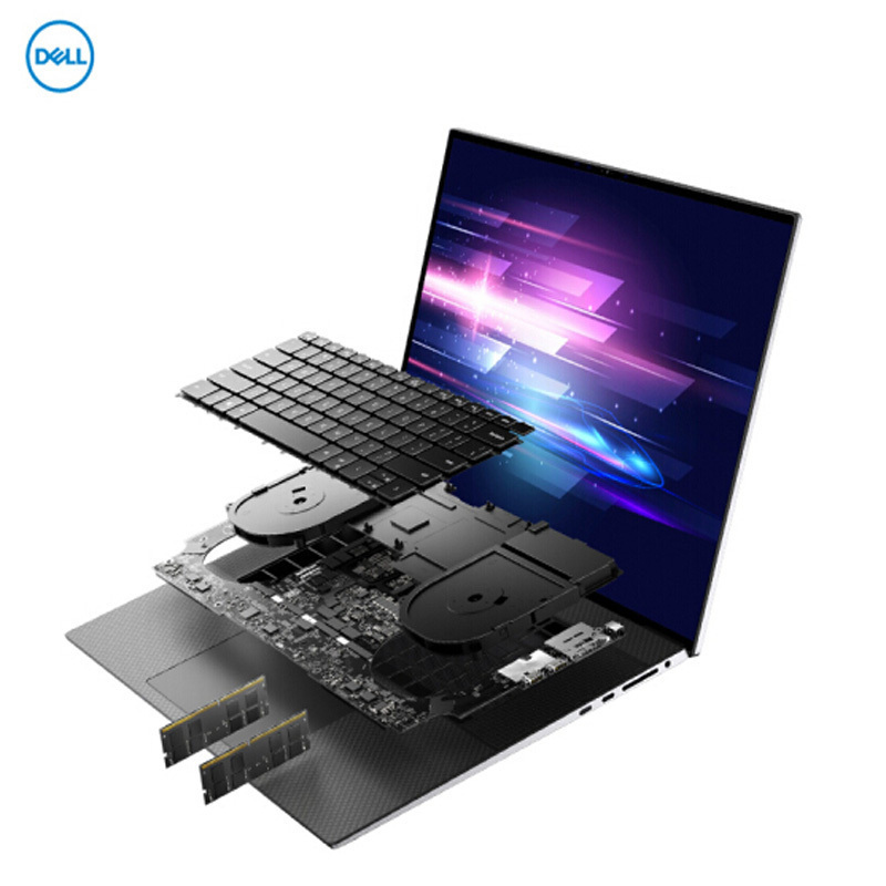 戴尔(DELL)5750移动图形工作站设计笔记本I7-10750H/32G/1T 2块/4K/R1 W10/指纹/雷电