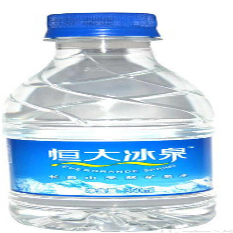 恒大冰泉(EVERGRANDE SPRING)冰泉350ML*24瓶一箱