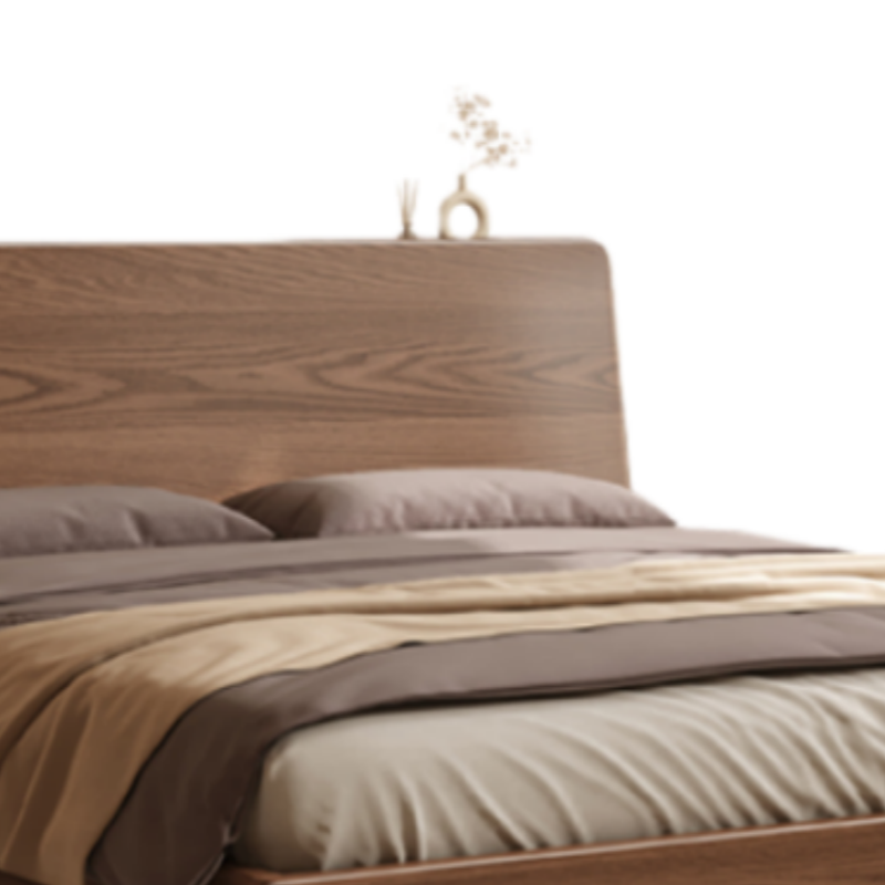 乐琪艺 单人 床+床垫 实木 套高清大图