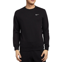 NIKE耐克2019款保暖加绒圆领针织运动卫衣休闲套头衫916609-010